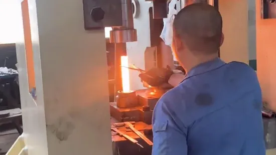 Máquinas OEM de aço de precisão/alumínio/latão/metal de titânio forjados de matriz fechada